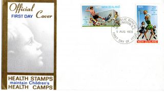 Zealand 5 August 1970 Health Unaddressed First Day Cover Shs photo