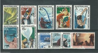 Australia Antarctic Territory - 1966 To 1968 - Sg8 To Sg18 - Cv £ 40.  00 photo