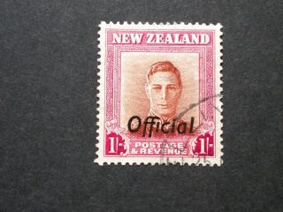 Zealand 1951 1/ - Official Sg O157b photo