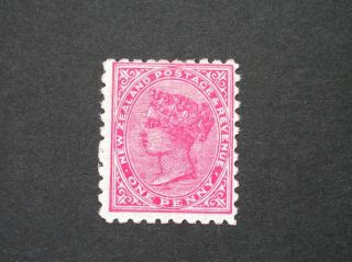 Zealand 1893 1d With Advert Sg 218l photo