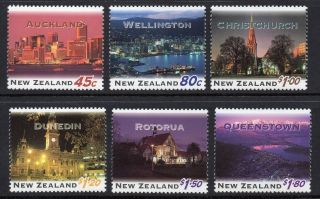 Zealand 1995 Zealand By Night Sg 1855 - 1860 Unmounted photo