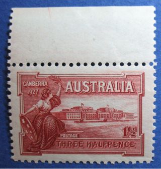1927 Australia 1 1/2d Scott 94 S.  G.  105 Nh  Cs09057 photo