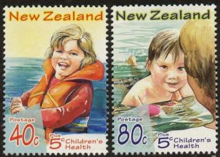 Zealand B159 - 60 Children,  Water Safety photo