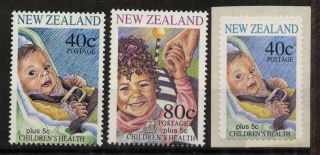 Zealand B151 - 3 Children,  Health photo