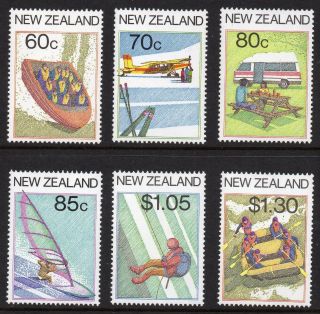 Zealand 1987 Tourism Sg 1411 - 1416 Unmounted photo