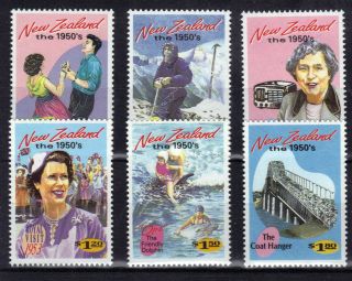 Zealand 1994 Life In 1950s 6v Unmounted Sg1787 - 1792 Re:y224 photo