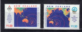 Zealand 1995 Asian Bank 2v Unmounted Sg1881 - 1882 Re:y228 photo