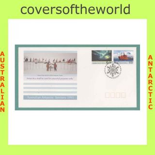 Australian Antarctic 1991 Treaty Issue First Day Cover photo