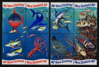 Zealand 1542a,  6a Marine Life,  Fish,  Sharks photo
