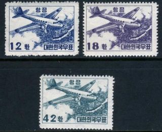 (c112) Korea 1953 Airmails photo