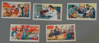 Pr China 1976 T18 Workers,  Peasants And Soldiers Go To College Sc 1281 - 85 photo