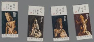 Pr China 1982 T74 Colour Sculptures Of Liao Dynasty Sc 1816 - 20 photo