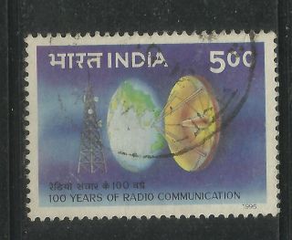 India 1995 Centenary Of Radio Communication 5r photo