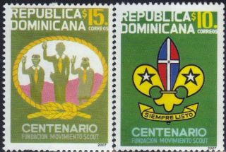 Dominican Scouting Cent.  Sc 1450 - 1451 2007 photo