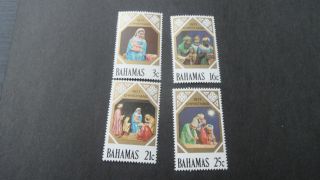 Bahamas 1977 Sg 505 - 508 Christmas. photo