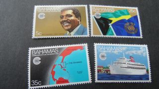 Bahamas 1983 Sg 641 - 644 Commonwealth Day photo