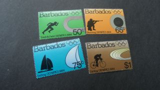 Barbados 1984 Sg 745 - 748 Olympic Games photo