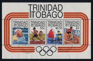 Trinidad & Tobago 415a Summer Olympics,  Sports,  Swimming,  Athletics,  Yacht photo