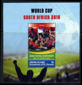 Grenadines Of St.  Vincent - 2010 Spain World Football Champions South Africa photo