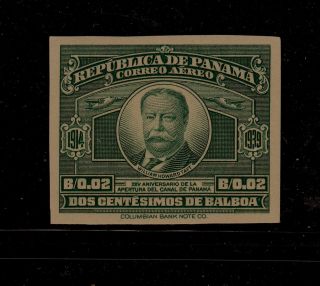 Panama C55 Nh Imperforate Proof Or Stamp photo