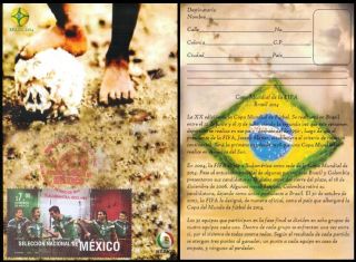 MÉxico) 1,  Maxi Card,  Mexican National Team,  Brazil 2014 photo