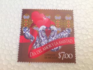 Mexico Stamp 2013,  Dia Del Amor Y La Amistad Day Of Love,  Mexican photo