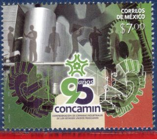 13 - 21 Mexico 2013 - Confederation Of Industrial Chambers,  95th Anniv. , photo