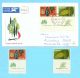Israel Fdc 1960 1961 Pine Tree Forest Afforestation Full Tabs Refugee Year Middle East photo 2