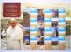 Pope Francis Papal Visit Holy Land Stamp Sheet + Folder Israel Welcomes 2014 Middle East photo 2