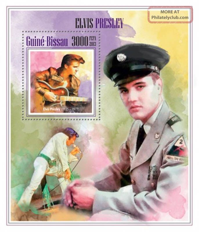Guinea - Bissau - 2013 Elvis Presley Stamp Souvenir Sheet Gb13508b Topical Stamps photo