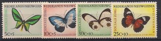 Guinea - 1960 Butterflies Mlh - Vf 63 - 6 photo
