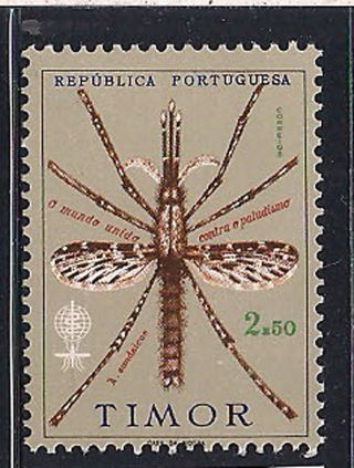 Timor - 1962 Insects - Vf 336 photo