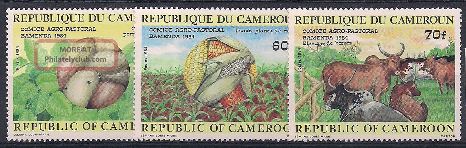 Cameroon - 1984 Wildlife - Vf 1066 - 8 Animal Kingdom photo
