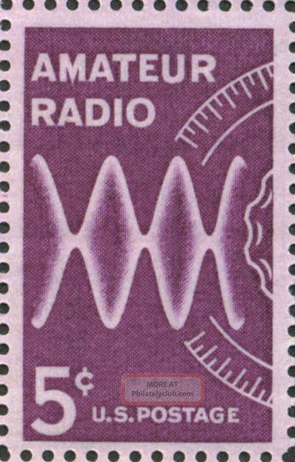 Usa 1964 5c American Amateur Radio Relay League In Alaska Earthquake 1260 Topical Stamps photo