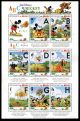 Mali 797 - 799 Disney Characters Mickey ' S Abc ' S,  Alphabet 1996.  X14493 Topical Stamps photo 2