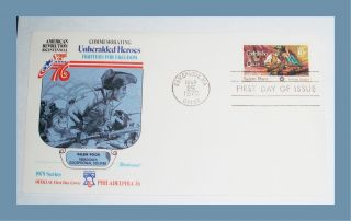Ruth5522 (16) First Day Cover: Unheralded Heroes Issue - Salem Poor photo