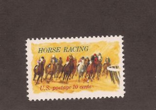 Scott 1528 - - Horse Racing photo