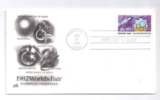 Ruth5522 (44) First Day Cover - 1982 World ' S Fair,  Knoxville Tn photo