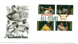 4694 - 97 Major League All - Stars On One Artcraft,  Dcp,  Fdc photo