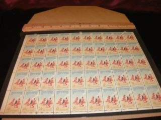 Fredric Remington/artist Of Year - 50 Sheet.  04 Us Postage Stamp Scot 1187 27033 photo