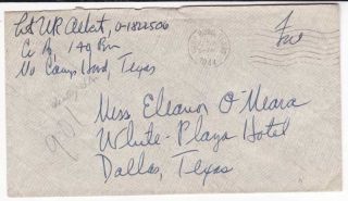 Camp Hood Texas 1944 Wwii Franked Cover photo