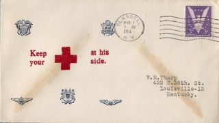 Blasdell Ny Keep Your Red Cross 1941 Patriotic Cover photo