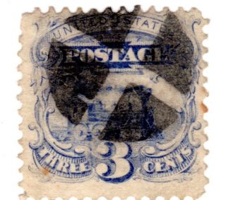 U.  S.  Scott 114 3 Cent 1869 photo