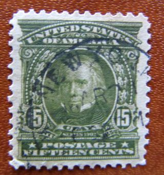 309 Centering Regular Issue 15 Cent 1901 Us Stamp D691 photo