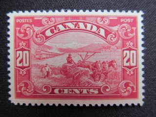 1929 Mhm Canada 20 Cent Stamp 
