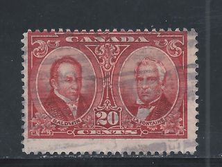Historical Issue Baldwin & Lafontaine 20 Cents 148 photo