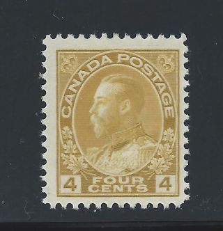 King George V Admiral 4 Cents 110 Mh photo