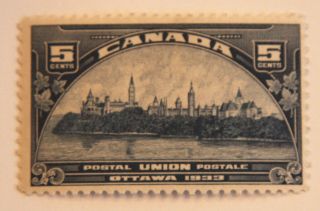 Canada,  F - Vf Mlh Scott 202 - Ggovernment Buildings photo