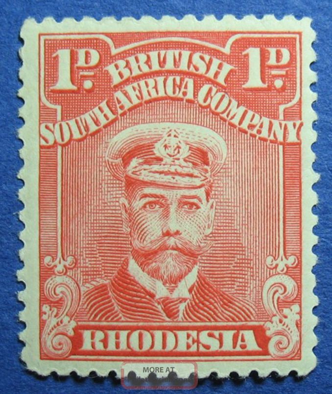 1923 Rhodesia 1d Scott 120i S.  G.  285 Cs09810 British Colonies & Territories photo