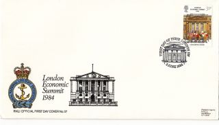 (28765) Gb Rnli Fdc London Economic Summit - London Sw 5 June 1984 photo